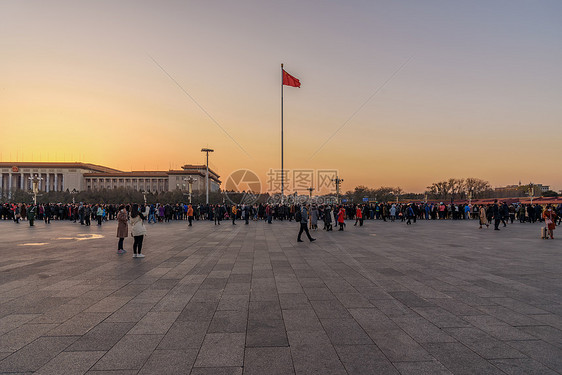 天安门广场国旗图片