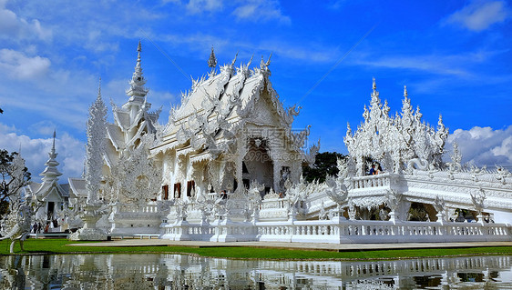 泰国清莱白庙图片