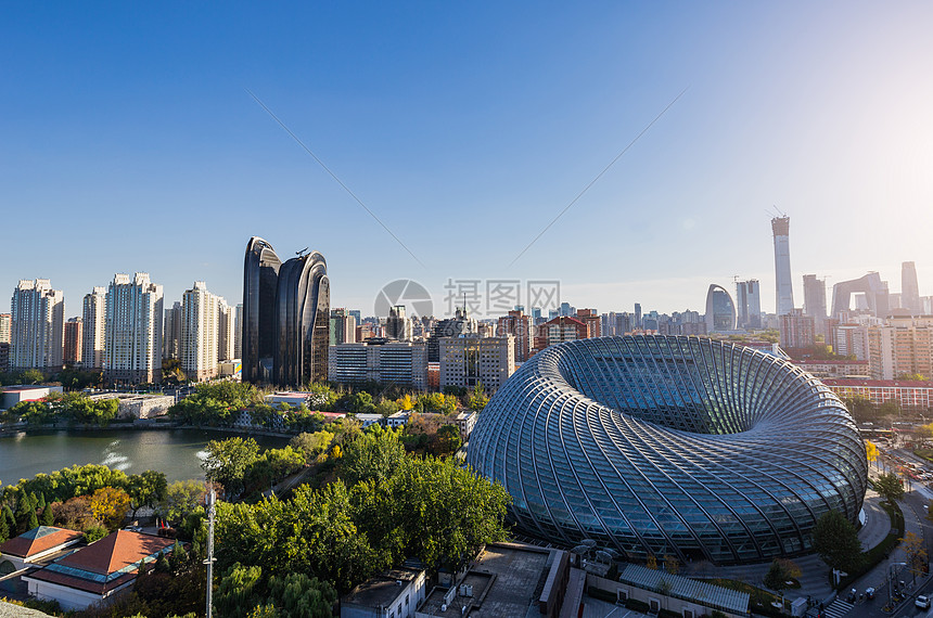 北京城市创意建筑图片