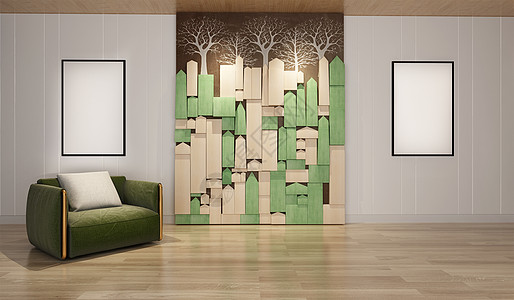 室内设计c4d木质家高清图片