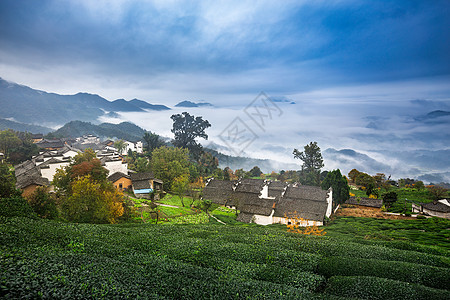 人间仙境背景图片