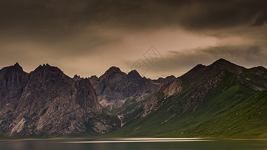 地理课件素材青海年宝玉则美景背景