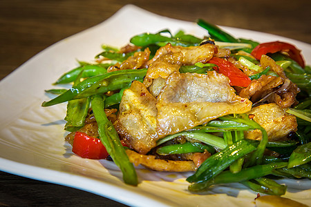 小炒肉饭菜客家菜高清图片