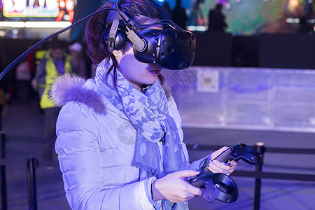 VR设备vr虚拟现实背景