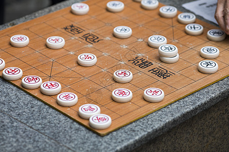 对弈象棋背景