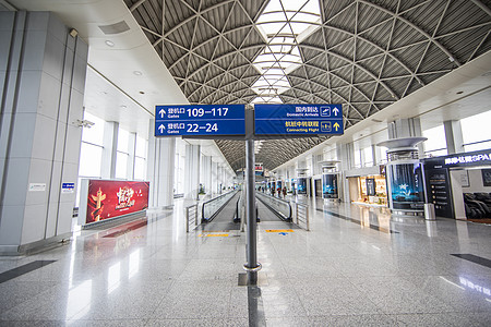 飞机场航站楼背景图片