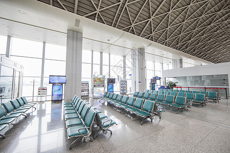 飞机场航站楼背景图片
