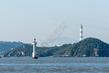 厦门城市岸边风景图片