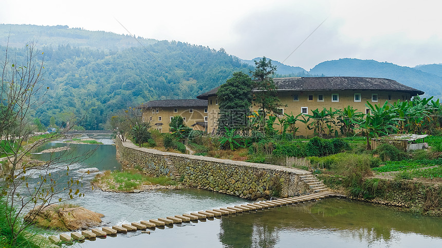 福建永定土楼图片