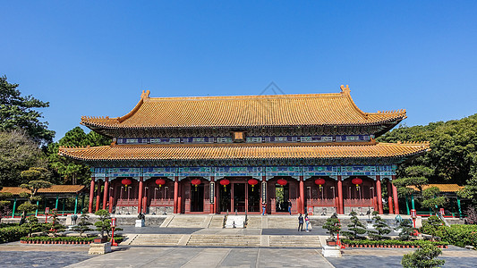 圆建筑广东珠海圆明新园背景