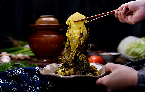 酸菜四川泡菜酸菜高清图片