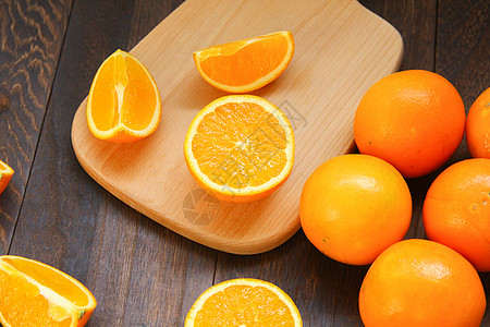 新鲜橙子新鲜水果橙子背景