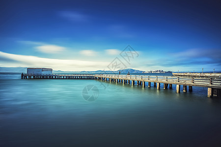 美国加州拉古纳海港背景图片