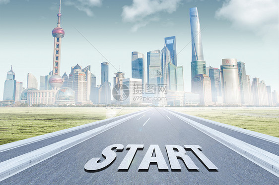 start开始唯美高速公路汽车