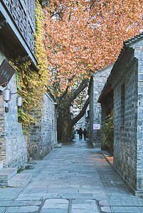 南京旅游景点里的古建筑图片