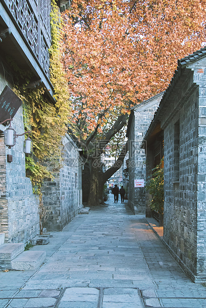 南京旅游景点里的古建筑图片