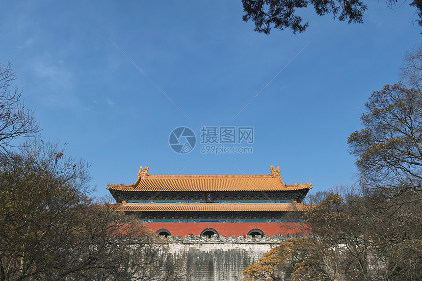 南京旅游景点里的古建筑图片