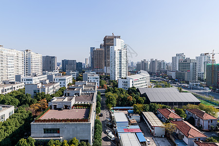 上海城市楼房高清图片