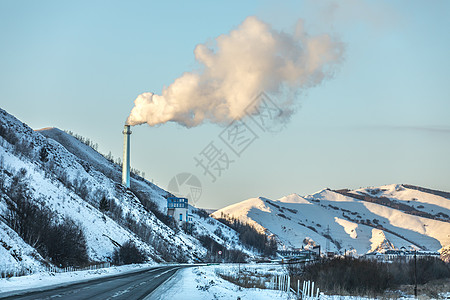 冬天阿尔山雪景高清图片