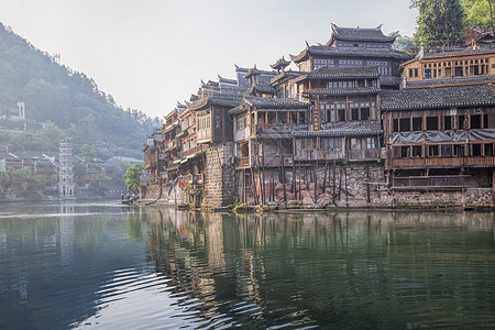 凤凰古城湘西旅游目的地高清图片