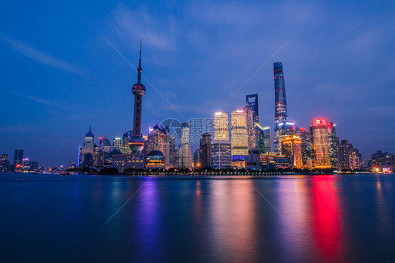 上海陆家嘴夜景