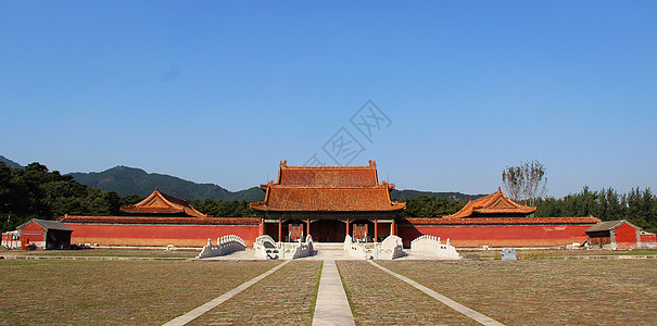 定陵地宫清东陵咸丰定陵背景