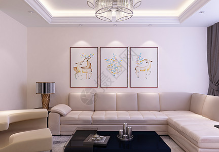 现代沙发立面图背景图片