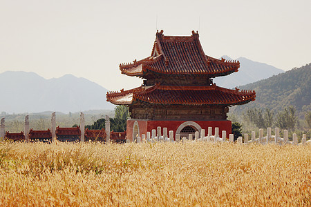 圣家族河北唐山清东陵背景