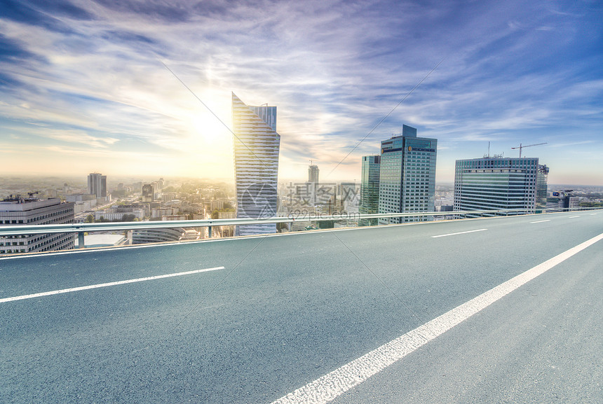 城市公路背景图片