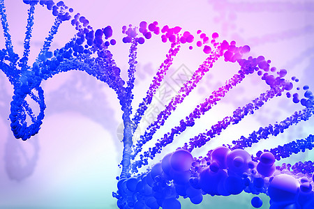 科技DNA链条背景图片