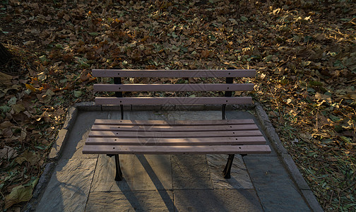 公园里的椅子高清图片