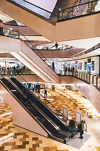 商场购物中心室内环境图片