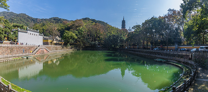 宁波天童寺旅游老寺庙高清图片