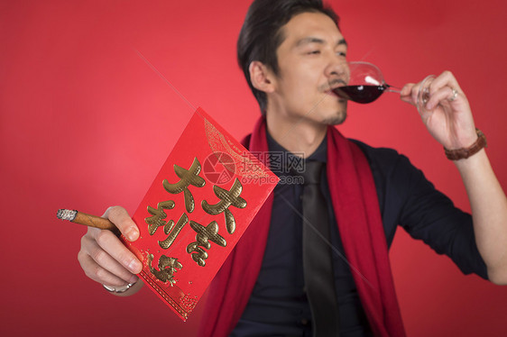 新年商务人像图片