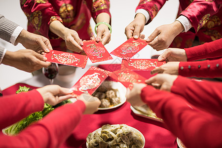 新年过年热闹场景高清图片