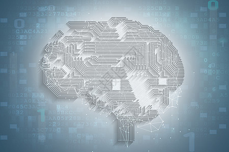 人工智能科技大脑图片