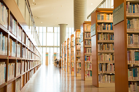 图书馆内部环境图片