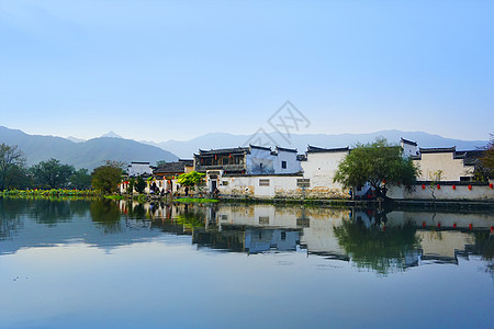 安徽歙县安徽宏村景区背景