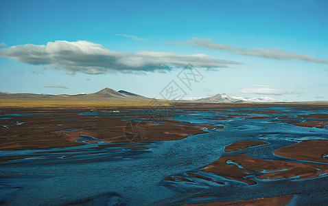 西藏朝拜可可西里高原风光背景