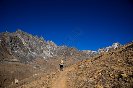 登山户外徒步高清图片