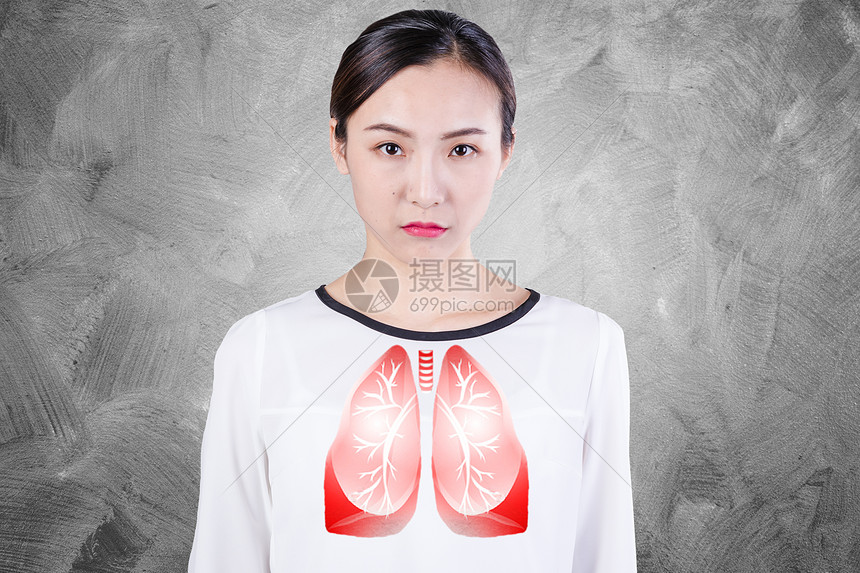 呼吸肺部健康图片