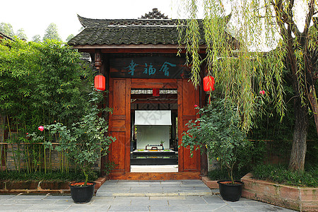中式传统庭院图片