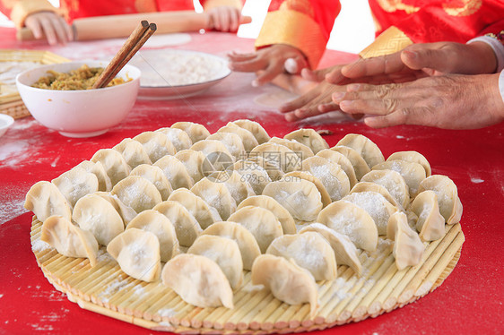 春年过年要吃饺子图片