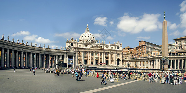 梵蒂冈圣彼得大教堂背景图片