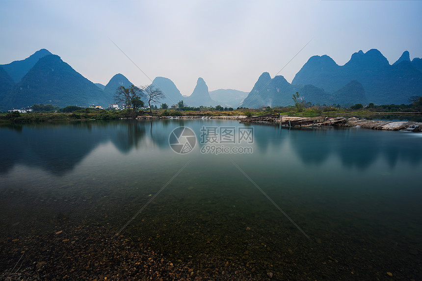 阳朔遇龙河图片