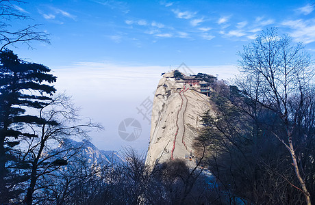 山顶风光图片