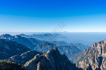 黄山冬季冬季黄山风光背景