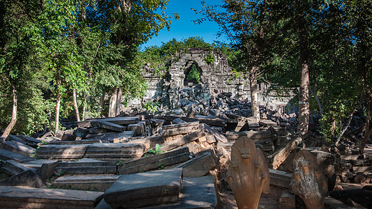 柬埔寨崩密列遗址图片