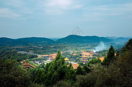 武汉灵泉寺风景图片