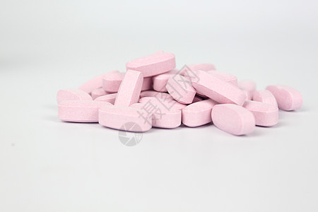 粉色小药片图片